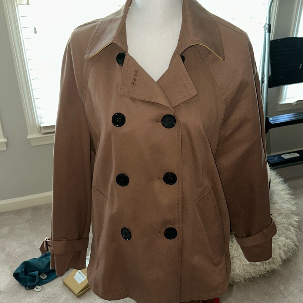 GAP Double Breasted Cropped Jacket Size Large